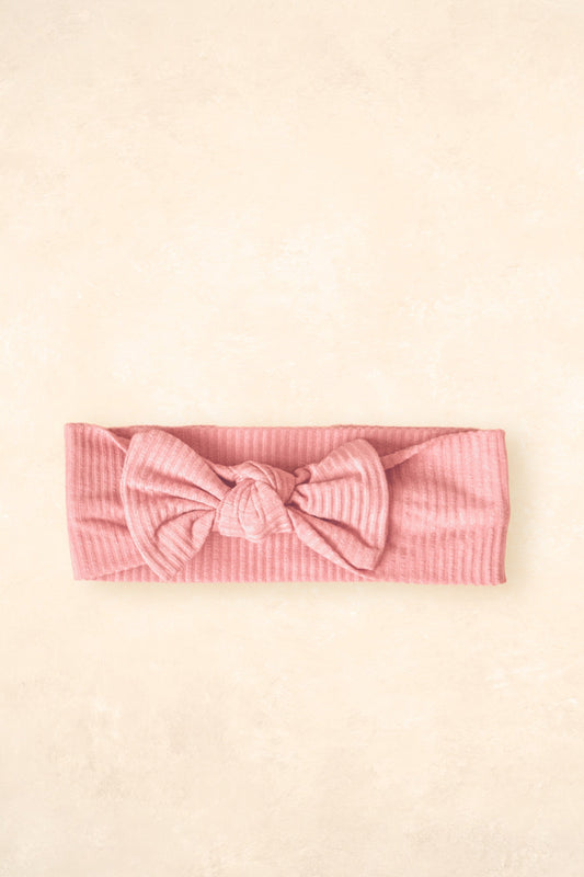 Bamboo Stretch Bow Headband Bows + Beanies Kiin ® Peony