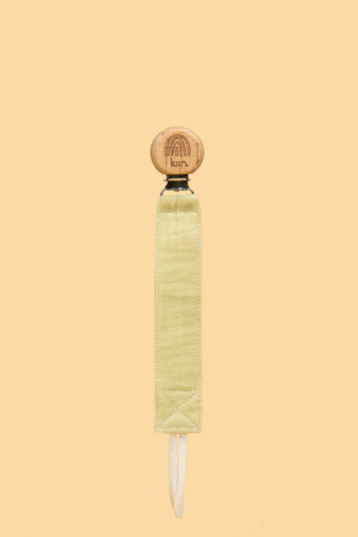 Cotton Dummy Clip Dummies + Teethers Kiin ® Apple