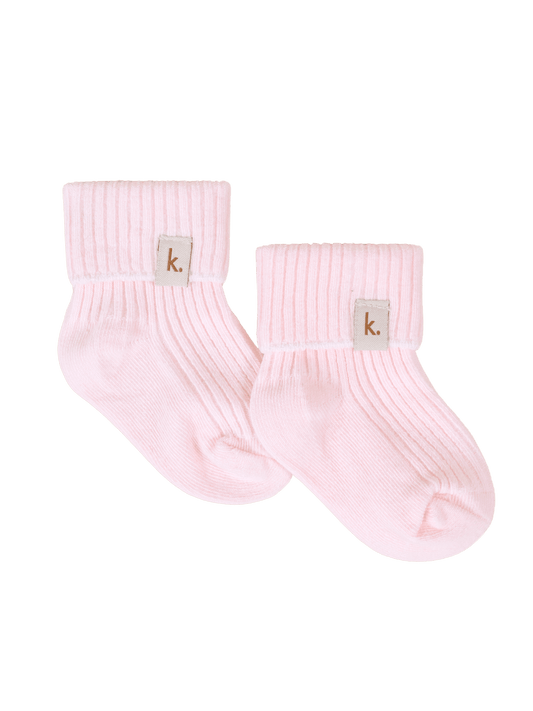 Cotton Ribbed Baby Socks - Pink Clothing Kiin ®