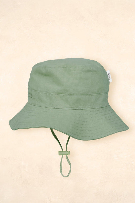 Cotton Sun Hat Hats Kiin ® Small Eucalyptus
