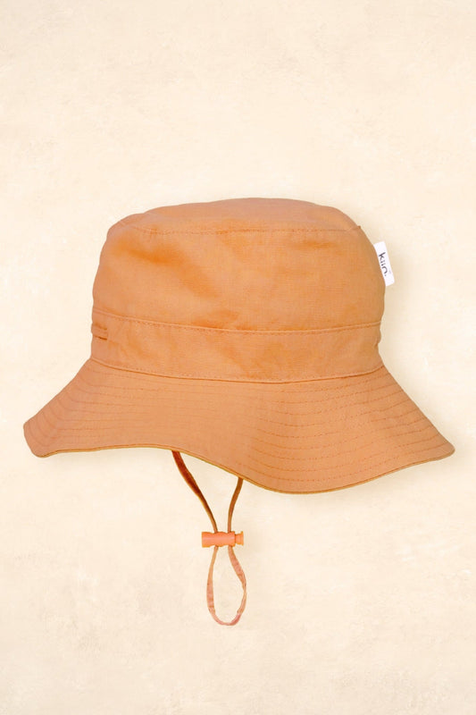 Cotton Sun Hat Hats Kiin ® XS Toffee