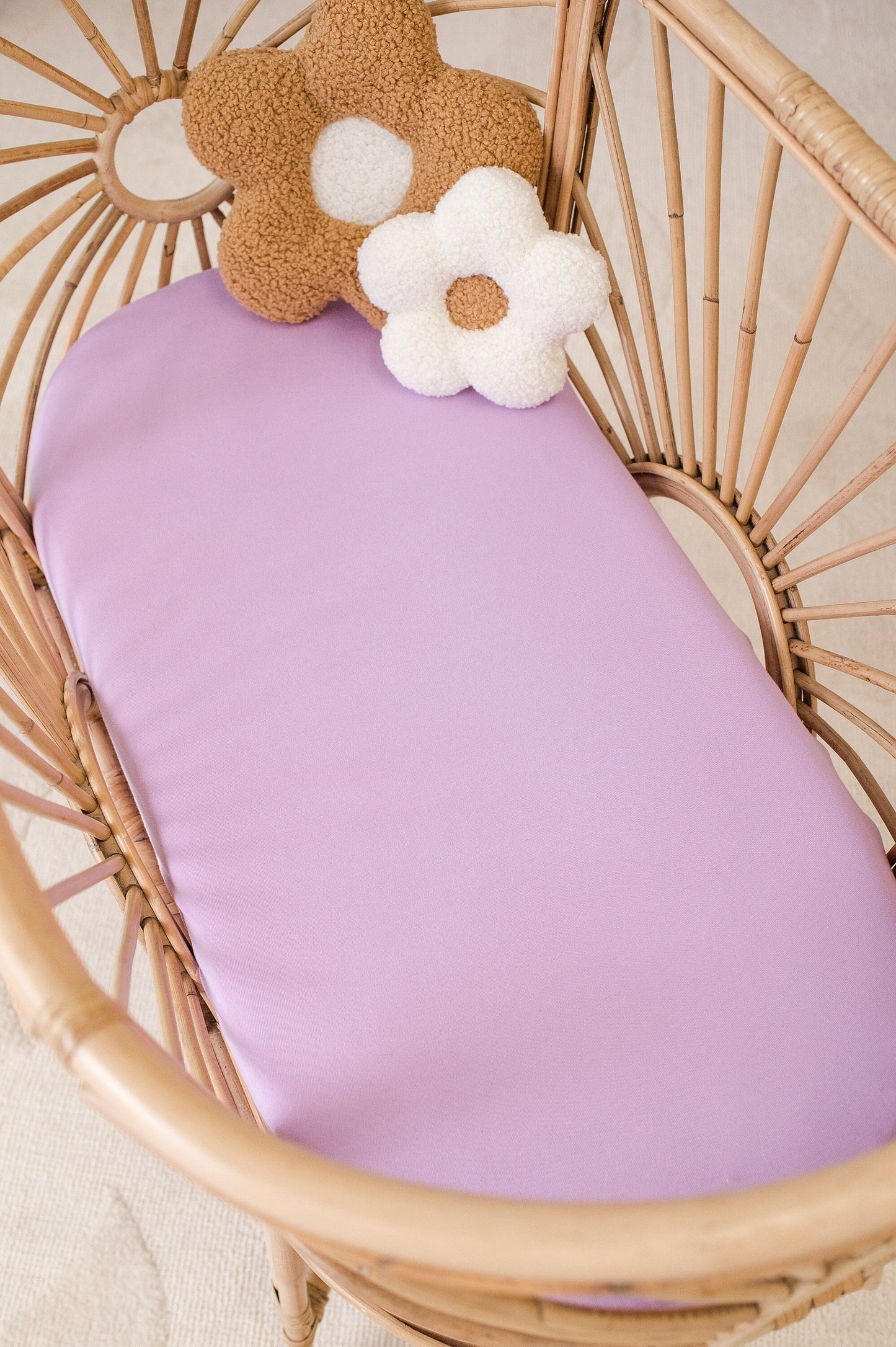 Organic Change Pad/Bassinet Sheet Sheets Kiin ® Lilac