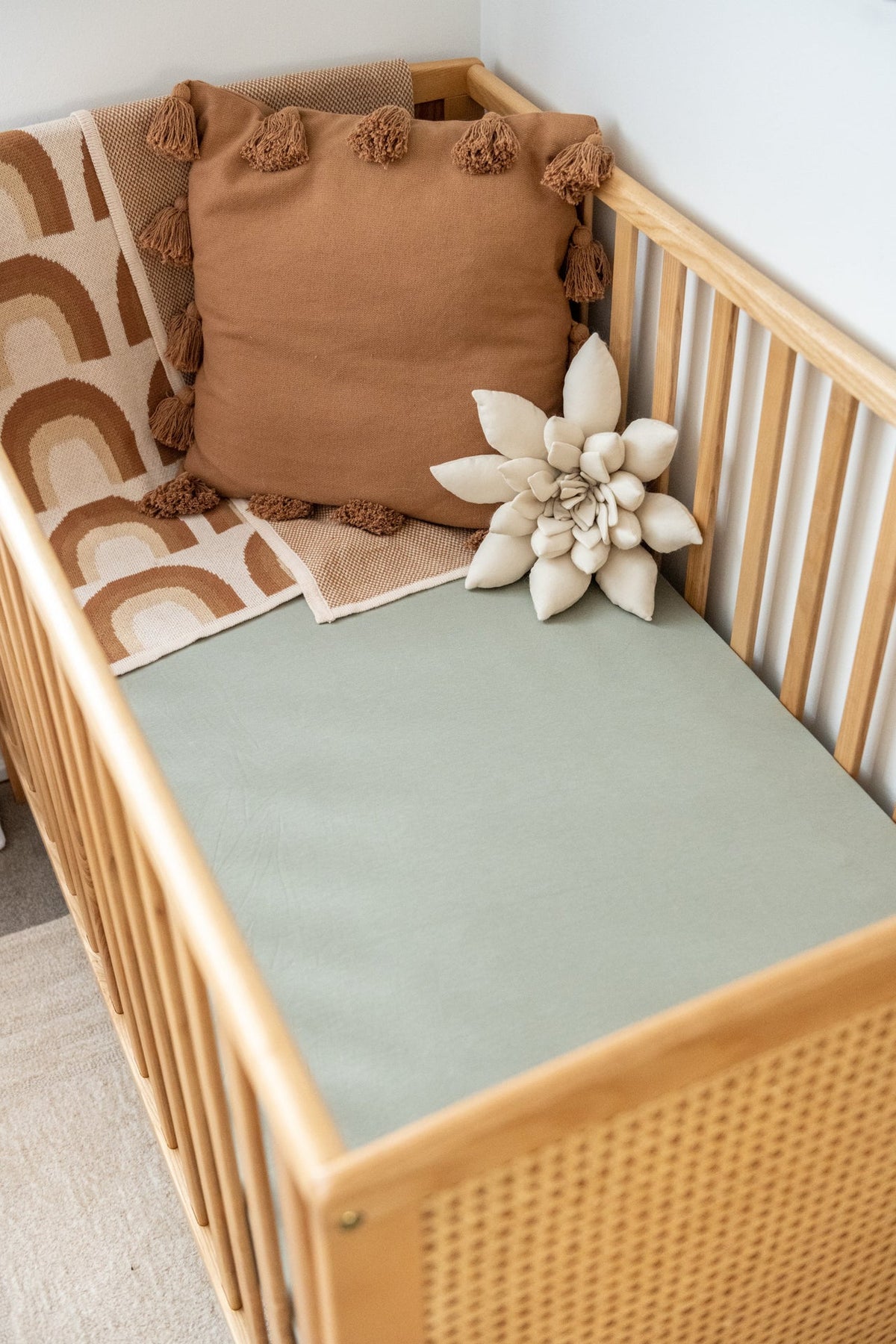 Organic Cot Sheets - Solids Sheets Kiin Baby