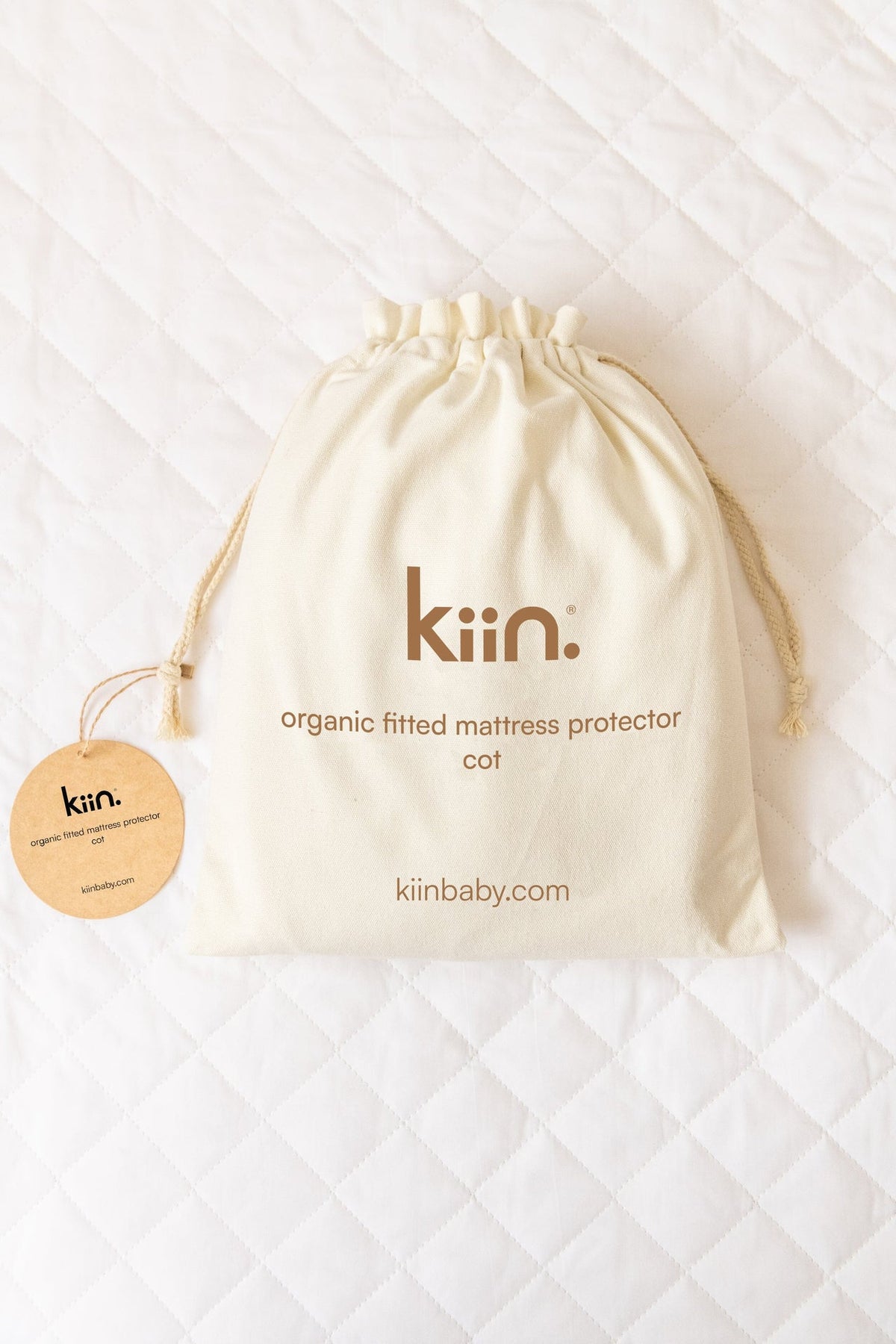 Organic Fitted Mattress Protector Mattress Protectors Kiin ®