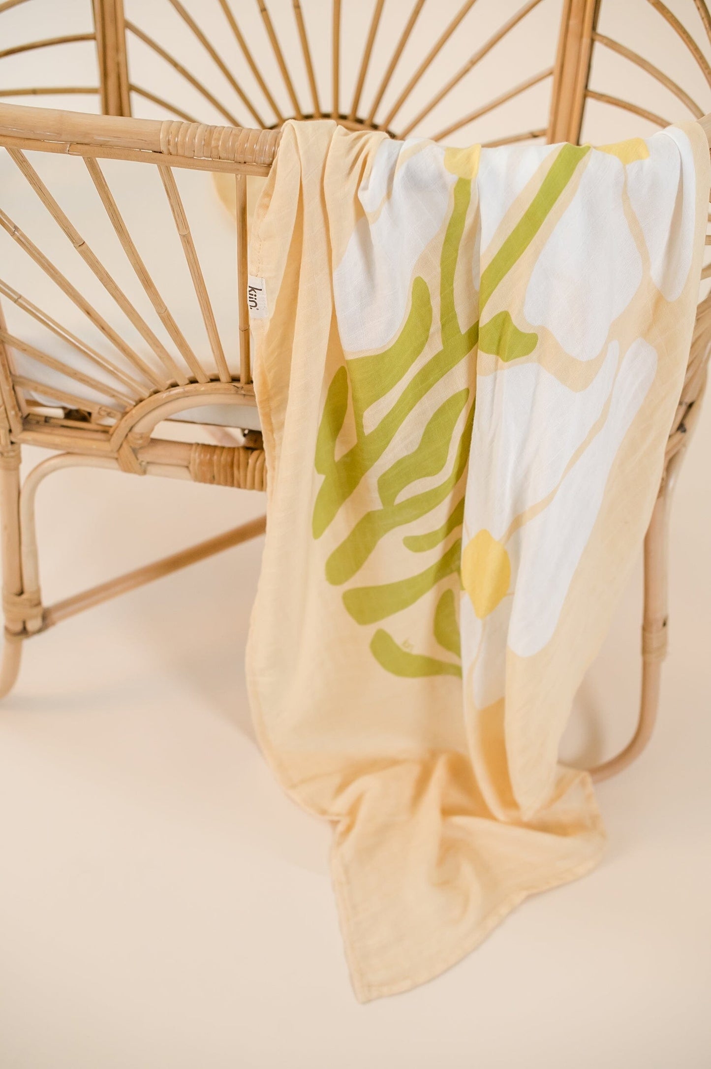 Organic Muslin Swaddle - Fleur (Limited Edition) Swaddles Kiin ®