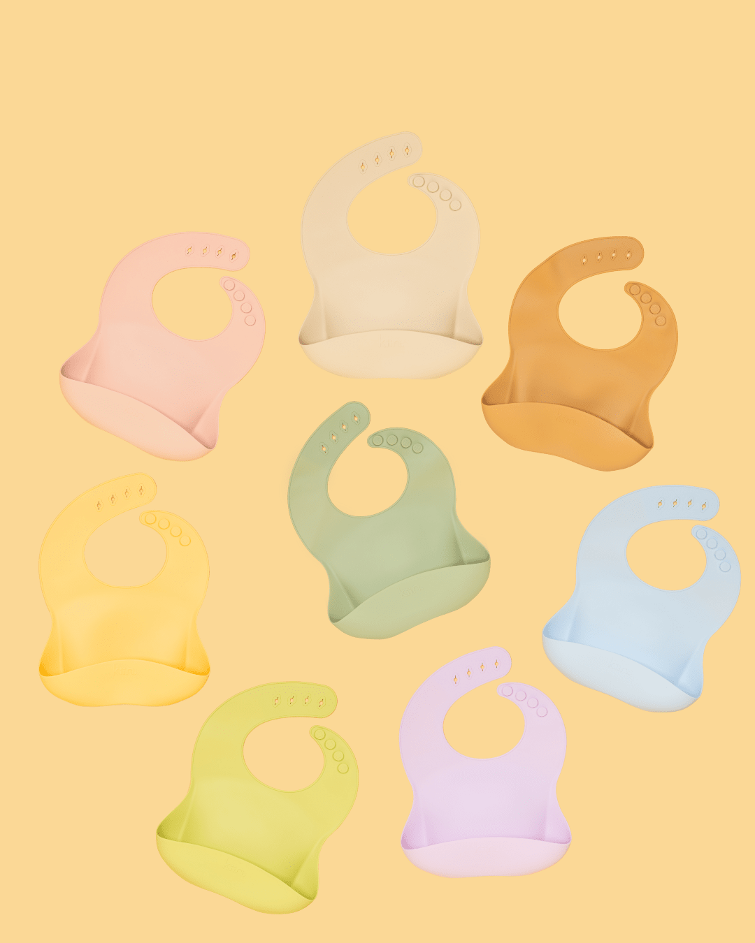 Silicone Bib Bibs + Tableware Kiin ®