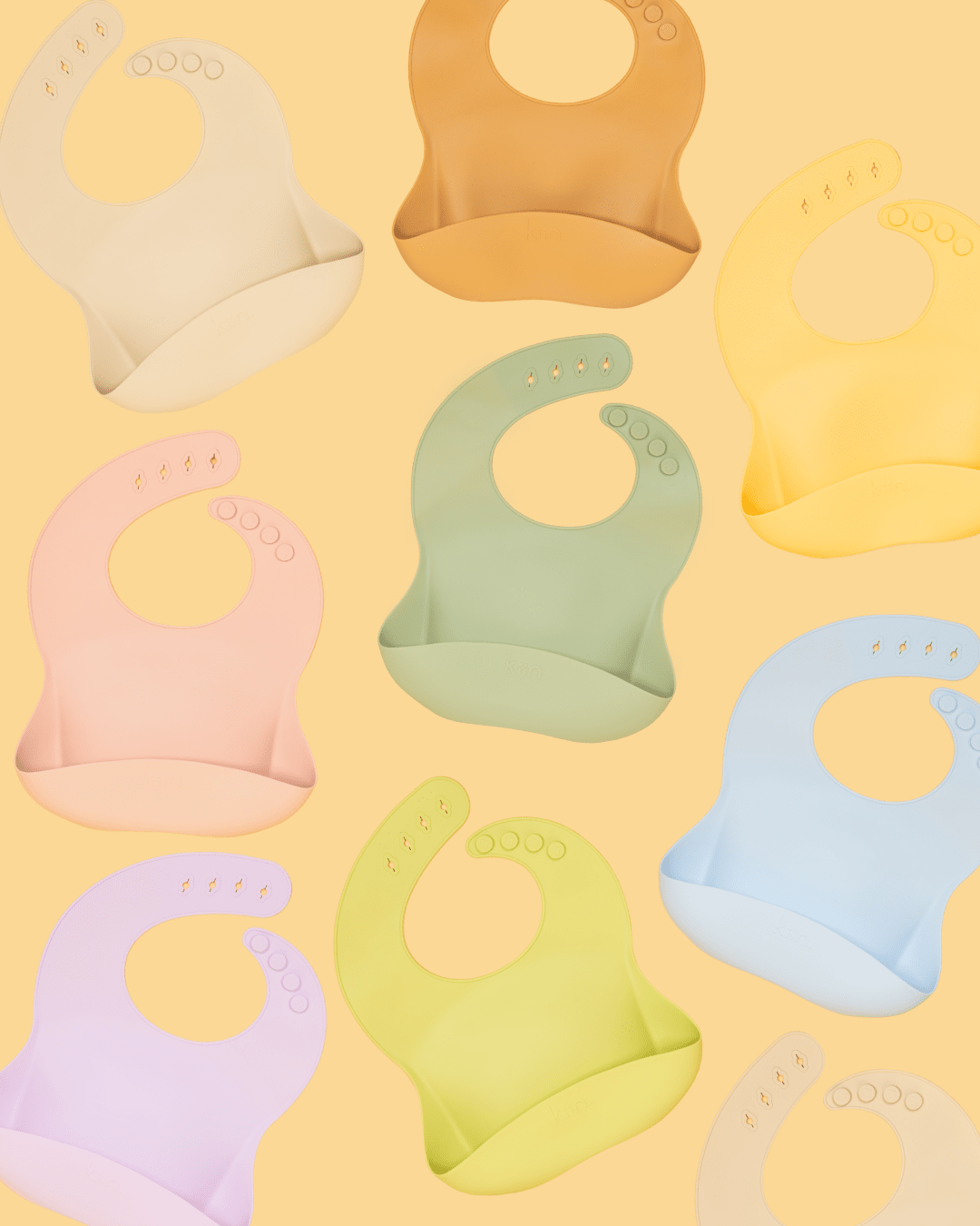 Silicone Bib Bibs + Tableware Kiin ®