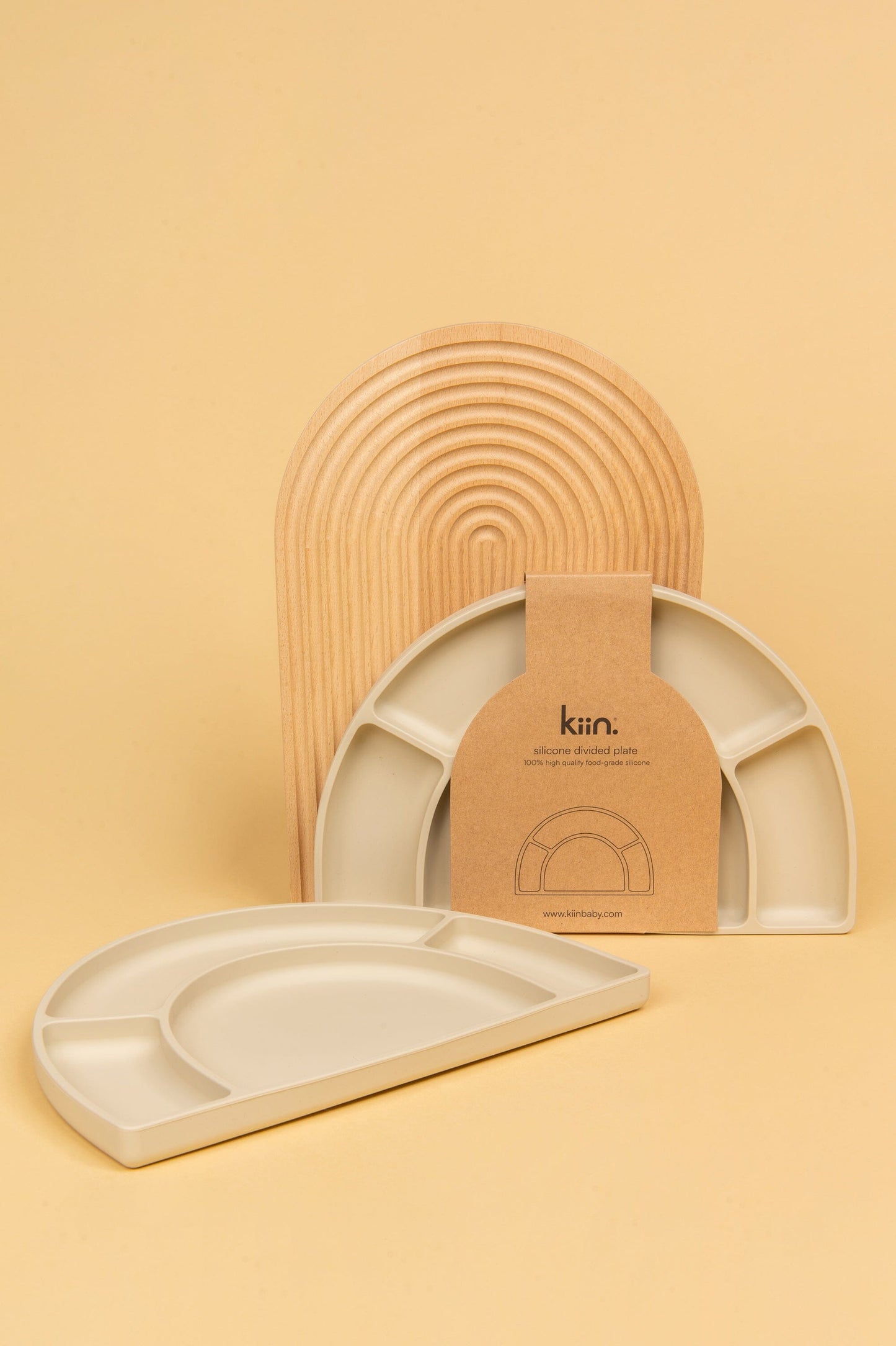 Silicone Divided Plate Bibs + Tableware Kiin ®