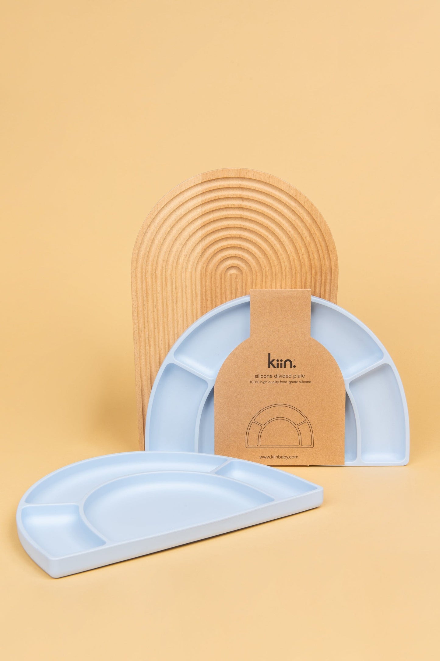 Silicone Divided Plate Bibs + Tableware Kiin ®