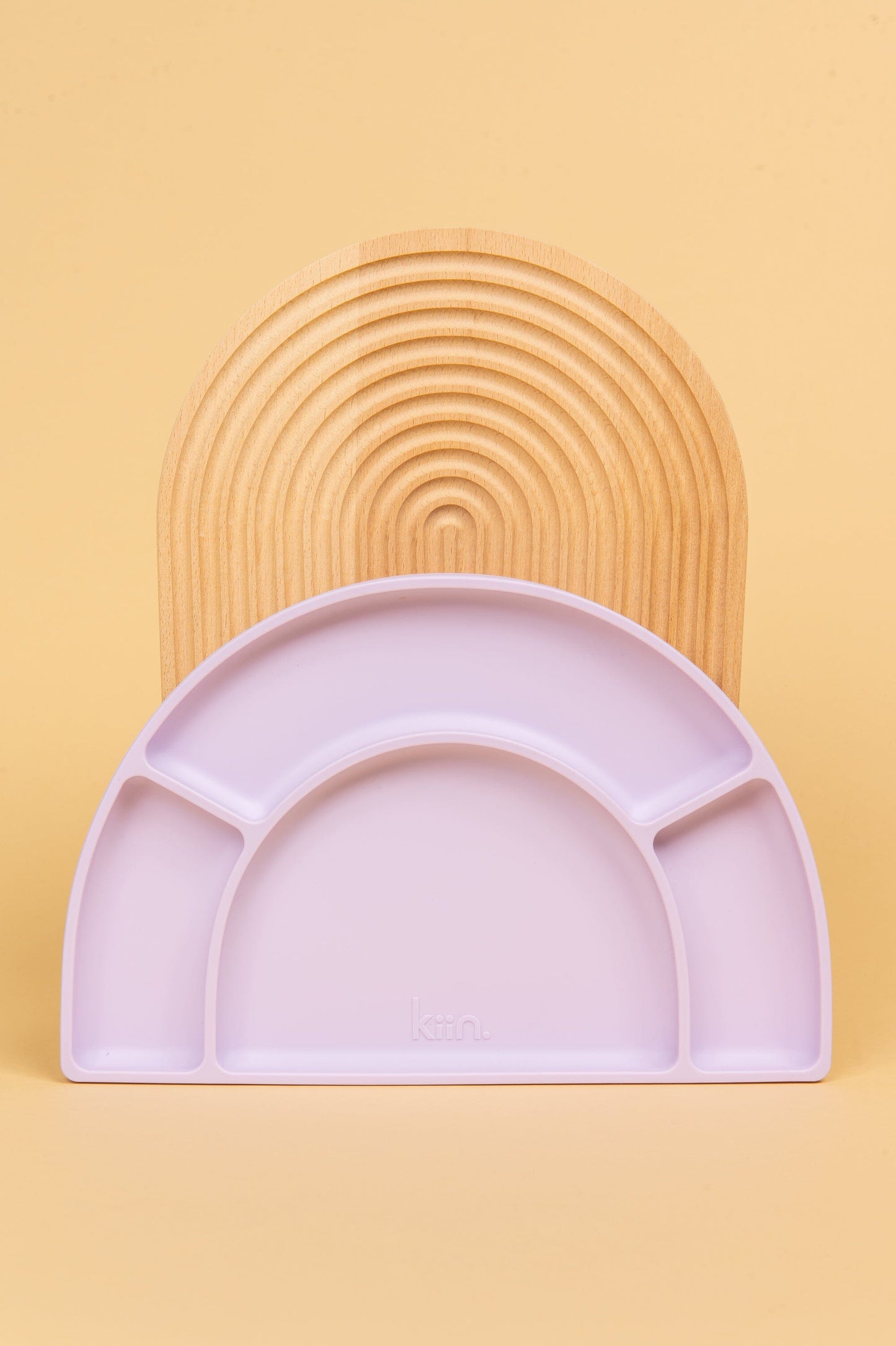 Silicone Divided Plate Bibs + Tableware Kiin ® Lilac
