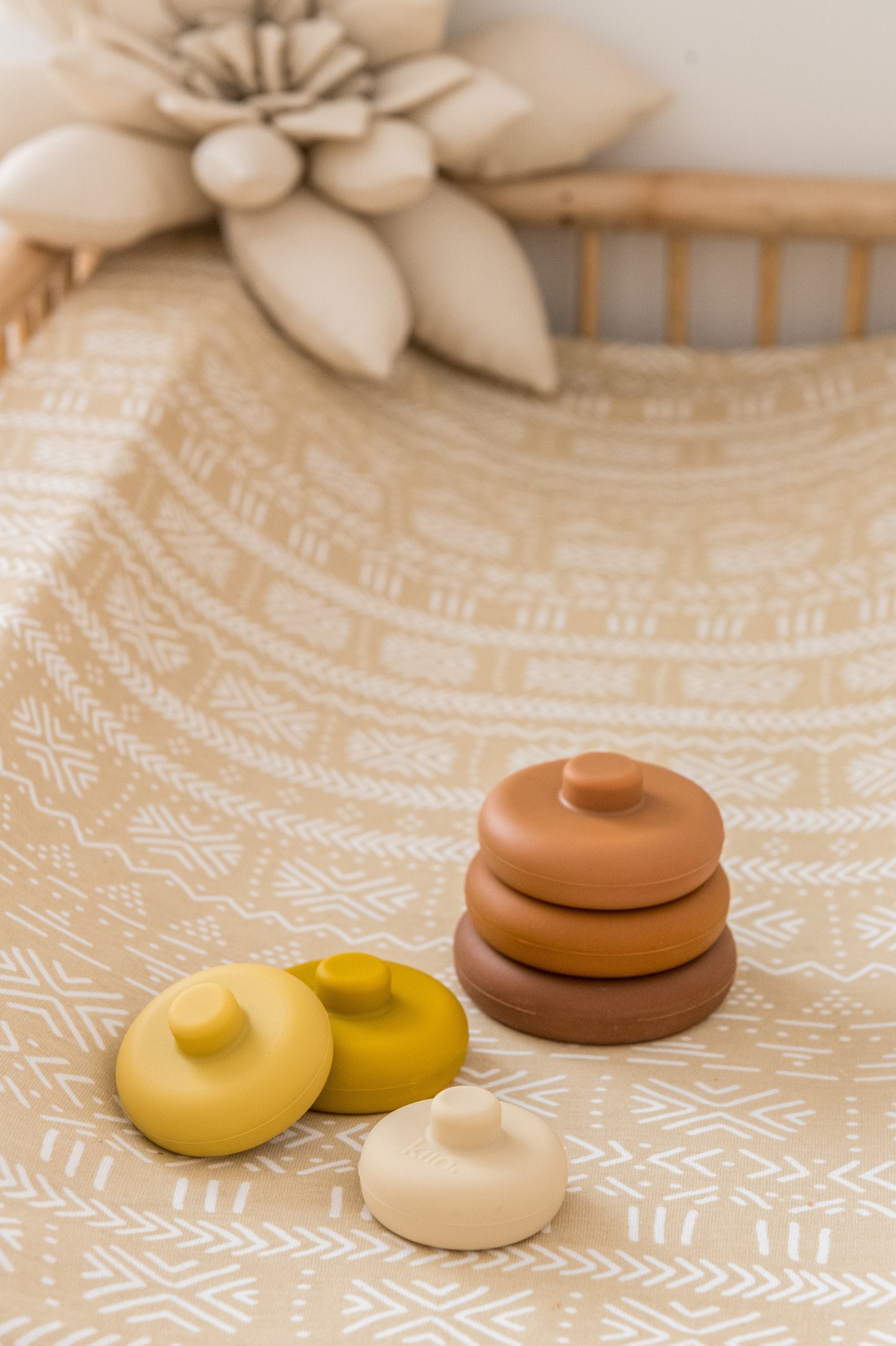 Silicone Round Stacking Tower Toy Toys Kiin Baby