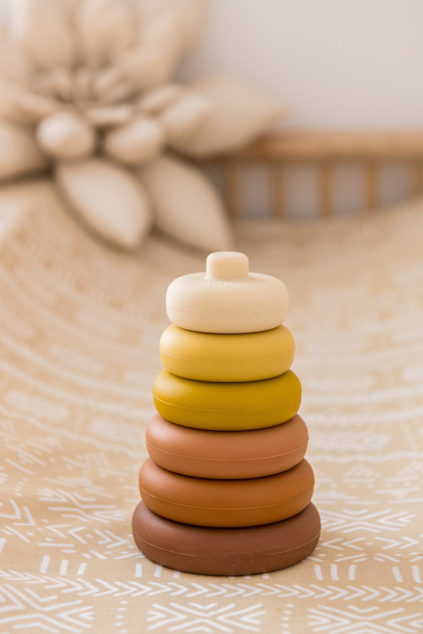 Silicone Round Stacking Tower Toy Toys Kiin Baby