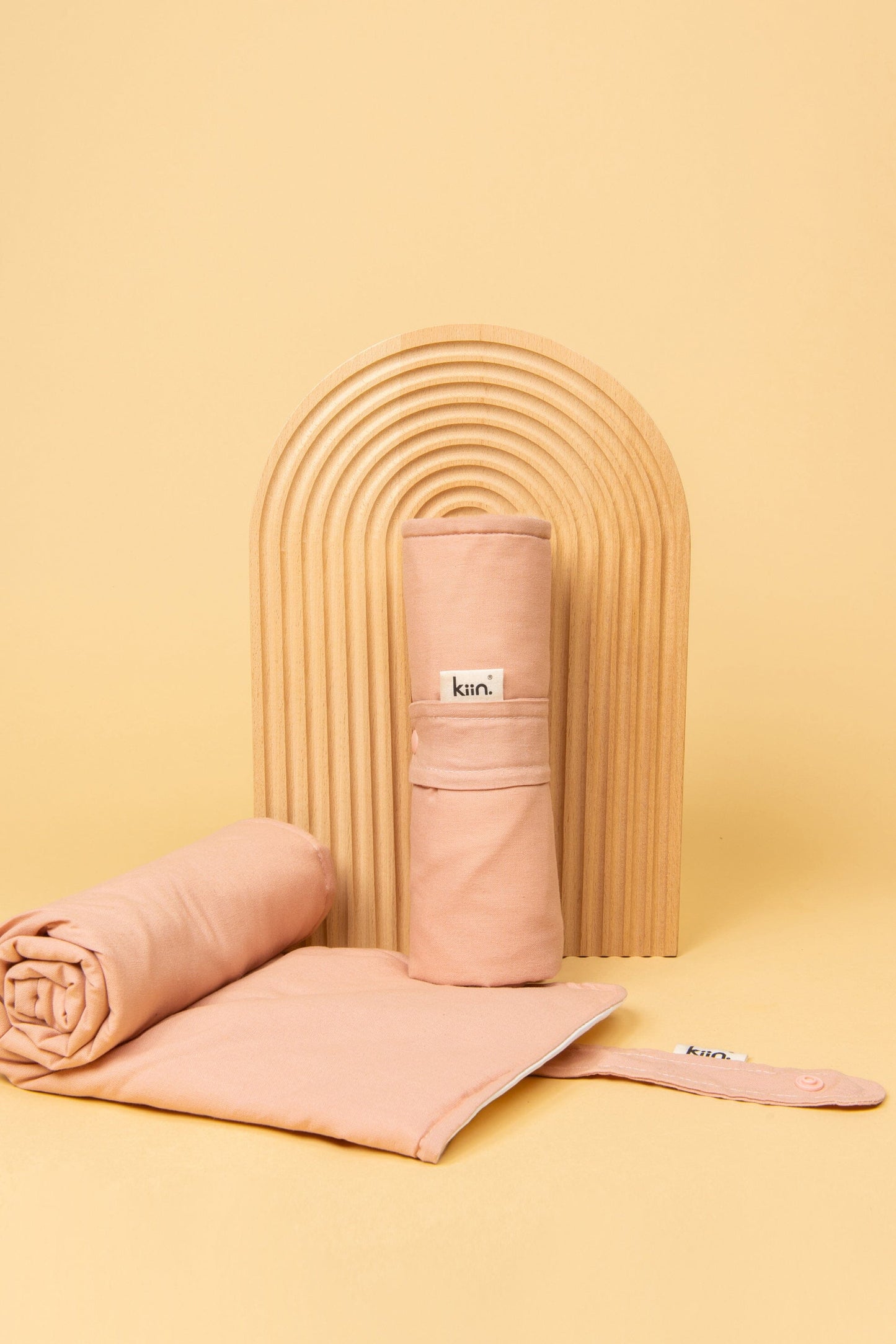 Travel Change Mat Change Mat Kiin Baby Dusty Rose