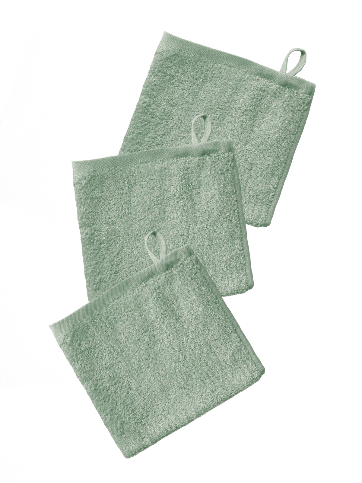Wash Cloths 3 Pack - Sage Towels + Wash Cloths Kiin ®