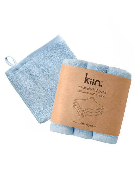 Wash Cloths 3 Pack - Sky Towels + Wash Cloths Kiin ®