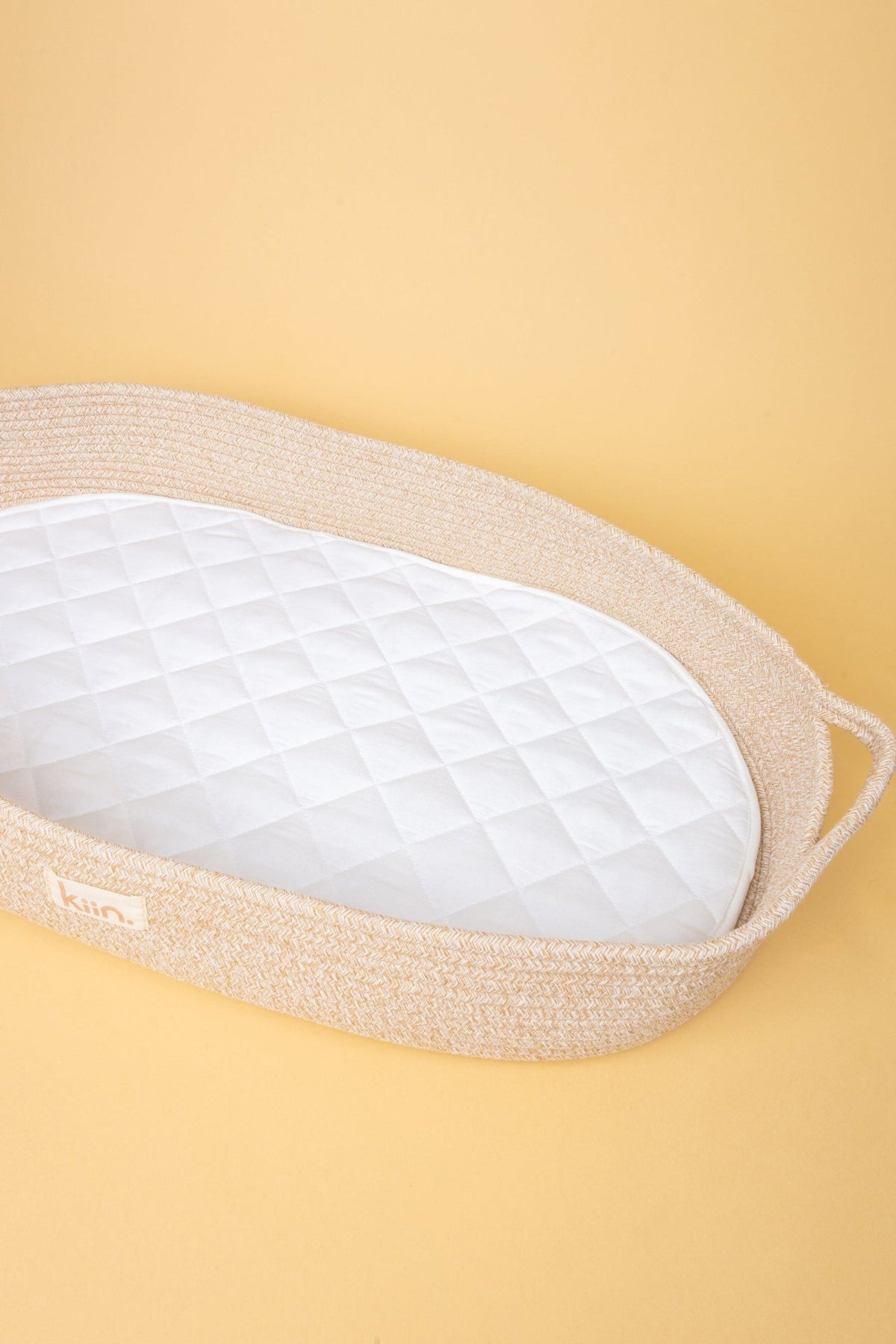 White Cotton Change Basket Liner Baby Baskets Kiin ®