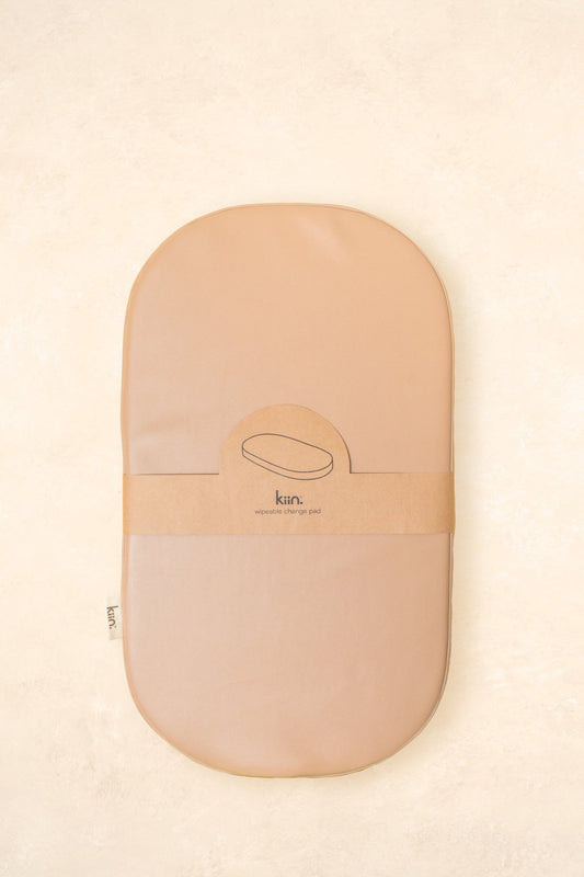 Wipeable Change Pad Change Mat + Accessories Kiin ® Mocha
