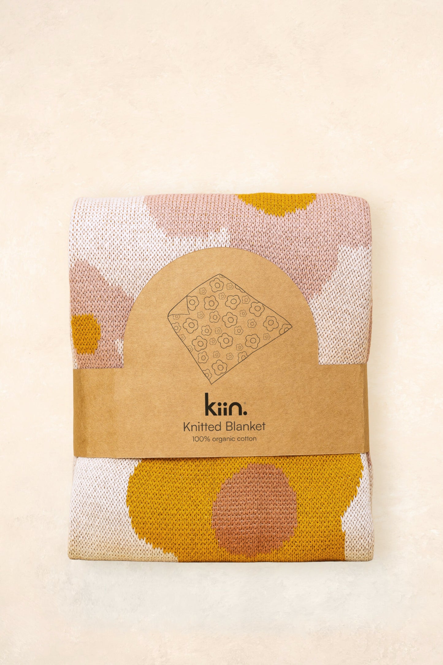 Organic Cotton Knitted Blanket