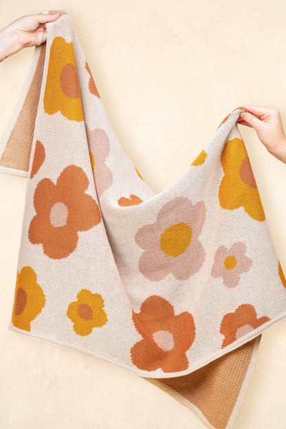 Organic Cotton Knitted Blanket