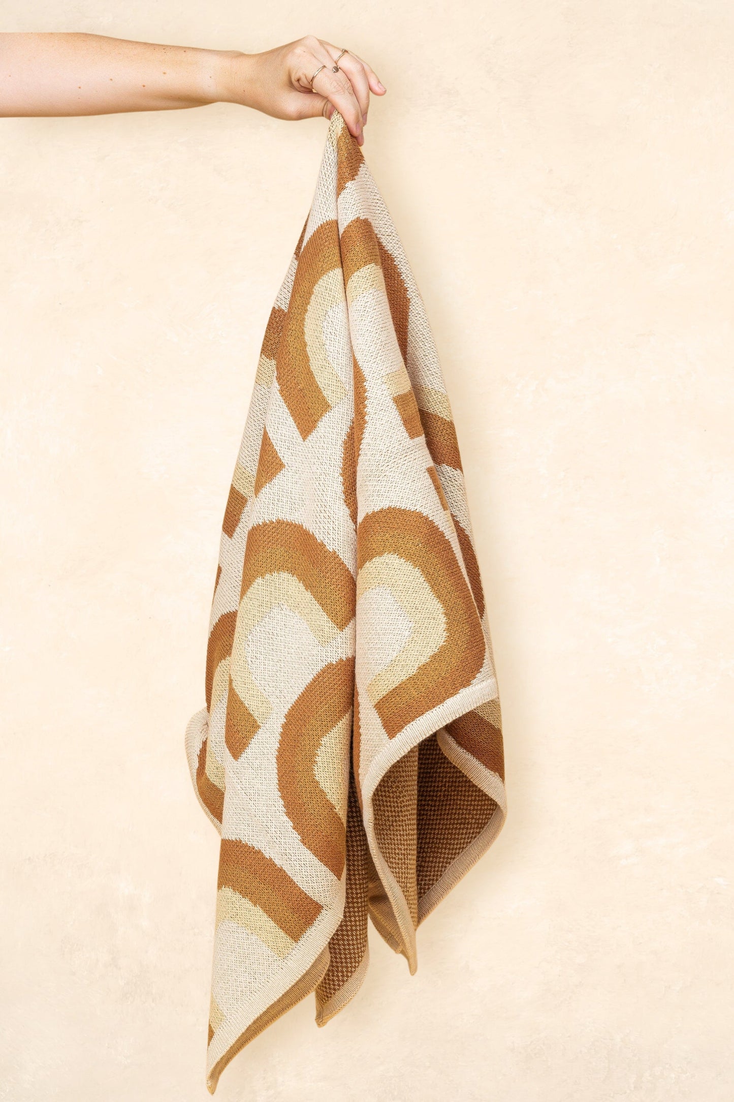 Organic Cotton Knitted Blanket