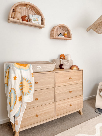 Organic Muslin Swaddle - Sunny Day (Limited Edition)