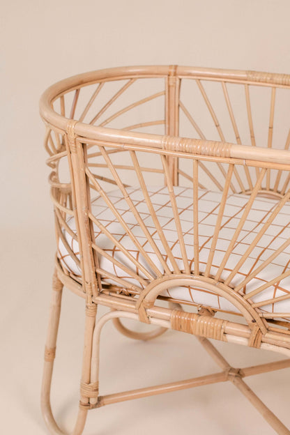 Bassinet/Co Sleeper Organic Sheet - Lattice
