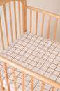 Cot Organic Sheet - Lattice