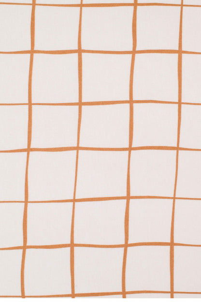 Cot Organic Sheet - Lattice