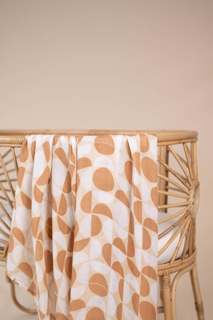 Organic Muslin Swaddle - Pebble (Limited Edition) Swaddles Kiin ® 