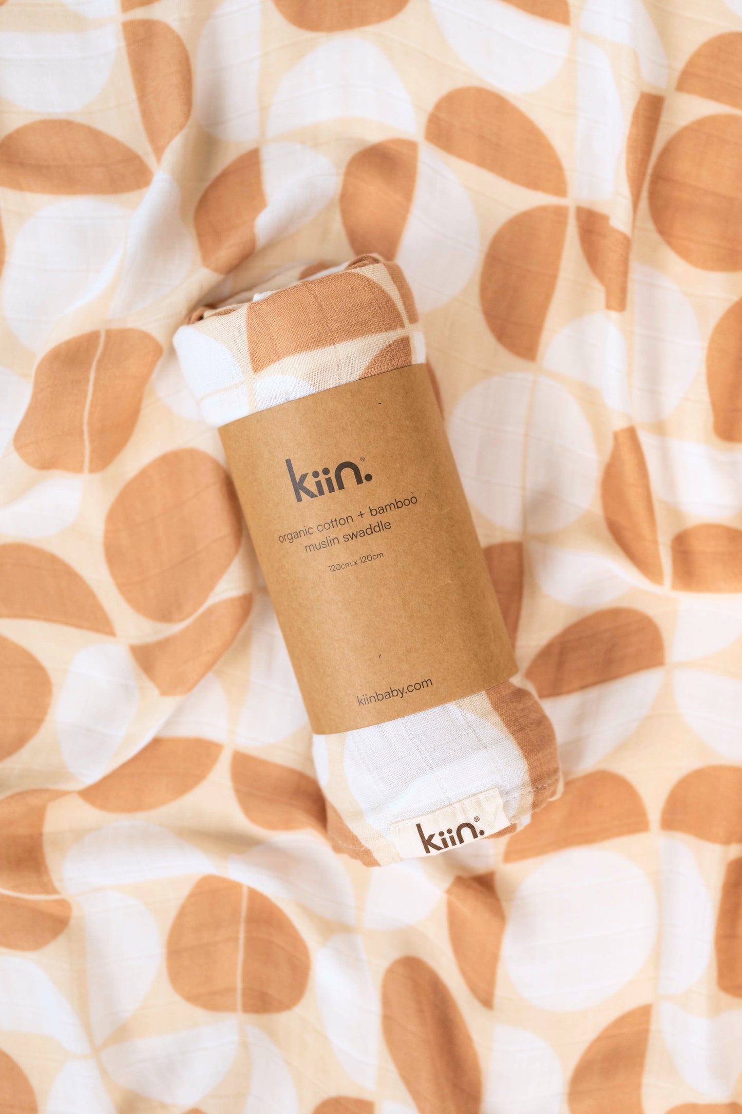 Organic Muslin Swaddle - Pebble (Limited Edition) Swaddles Kiin ® 