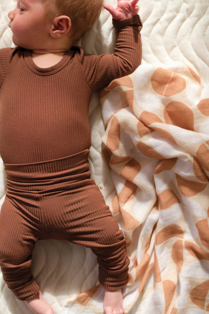 Organic Muslin Swaddle - Pebble (Limited Edition) Swaddles Kiin ® 