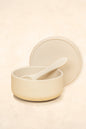 Silicone Suction Bowl with lid + Spoon Set - Outlet