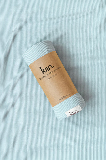 Bamboo Stretch Swaddle - Pastel Sky