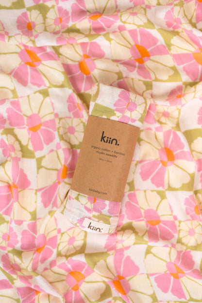 Organic Muslin Swaddle - Whimsy (Limited Edition) Swaddles Kiin ® 