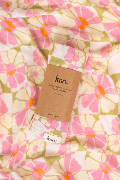 Organic Muslin Swaddle - Whimsy (Limited Edition) Swaddles Kiin ® 