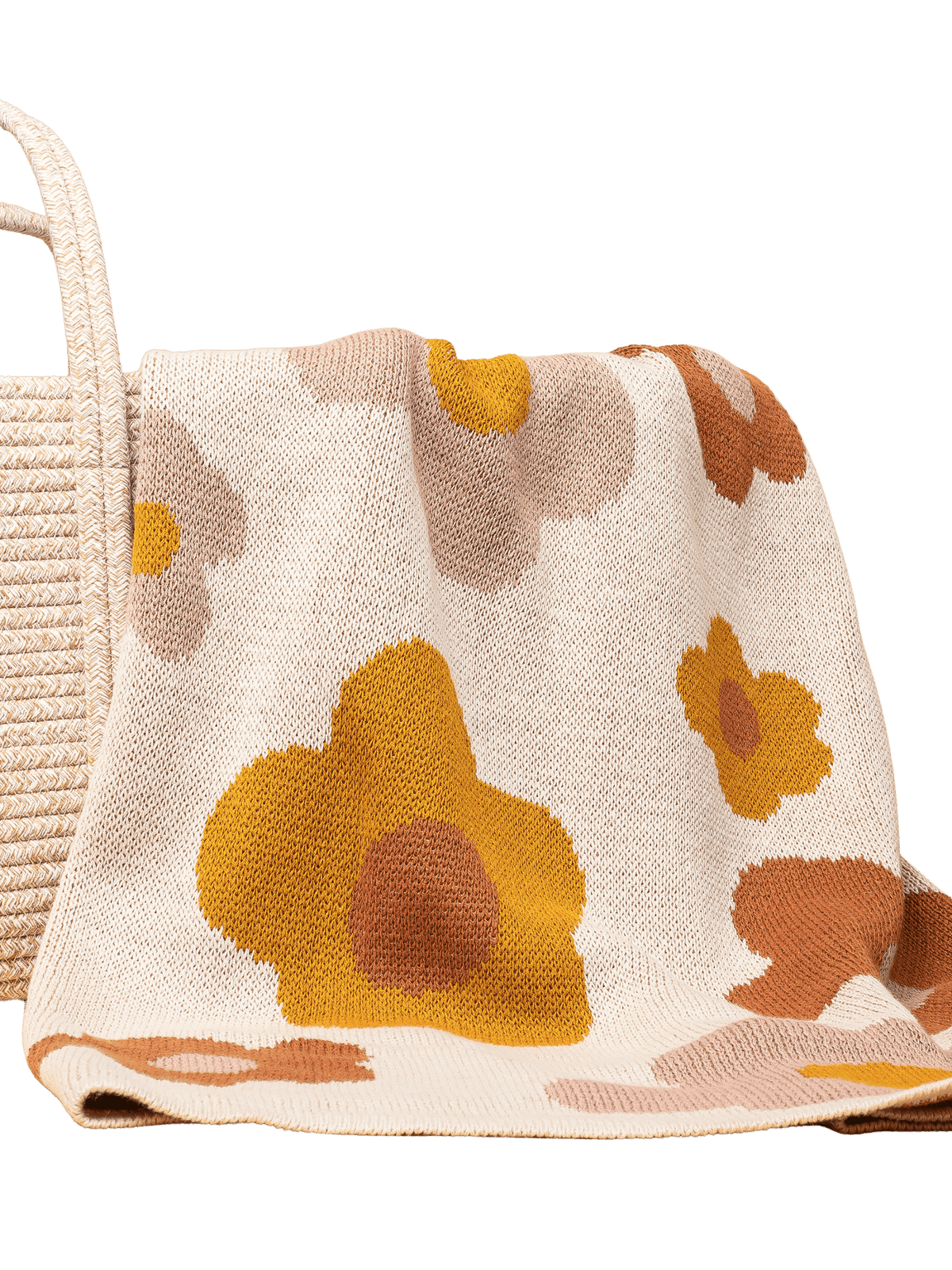 Baby Blanket Organic Cotton Knit - Bloom Blankets Kiin ® 