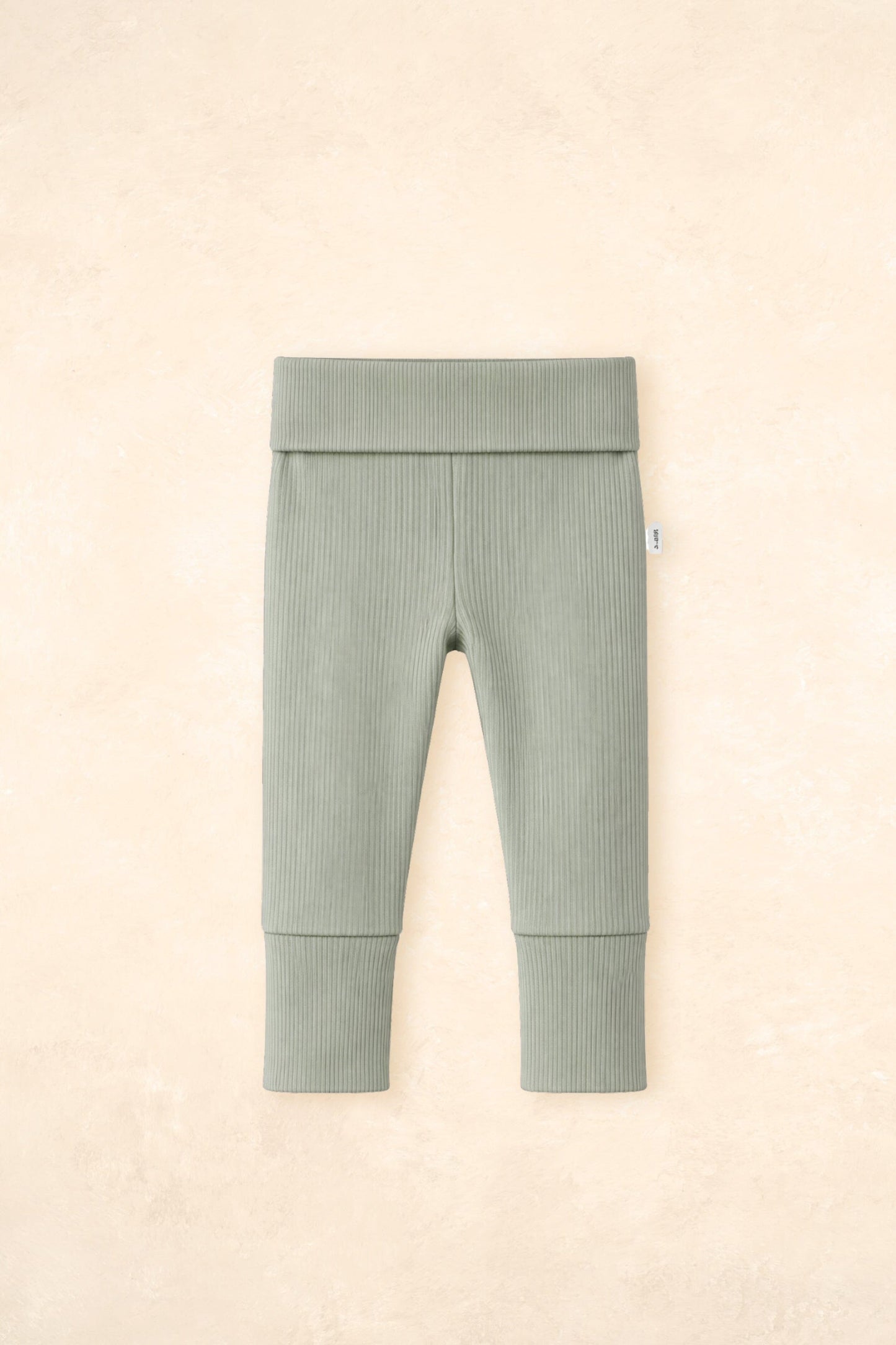 Bamboo Fold Down Leggings Clothing Kiin ® Premmie (00000) Sage 