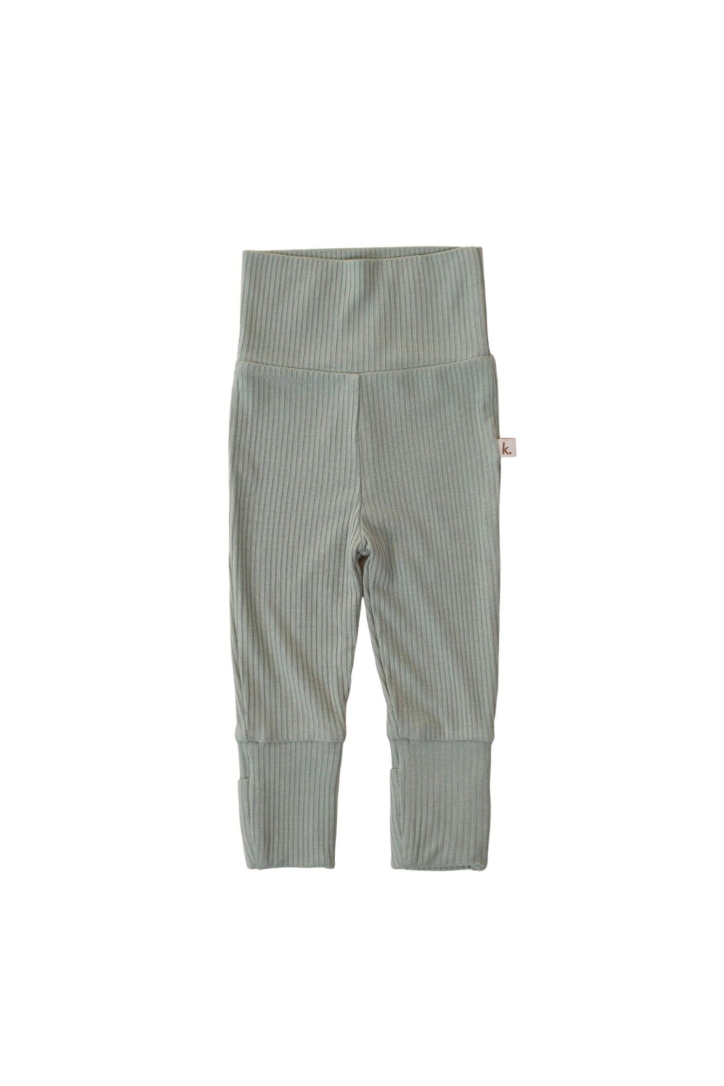 Bamboo Fold Down Leggings - Sage Clothing Kiin ® 