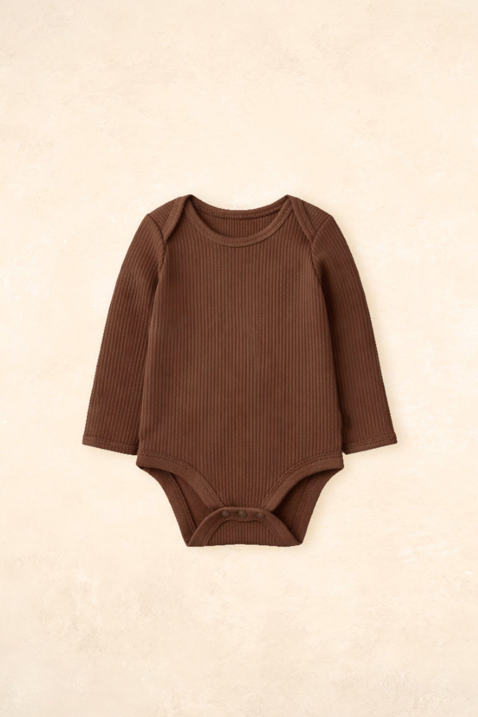 Bamboo Long Sleeve Bodysuit Clothing Kiin ® Premmie (00000) Chocolate 