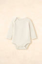 Bamboo Long Sleeve Bodysuit Clothing Kiin ® Premmie (00000) Ivory 