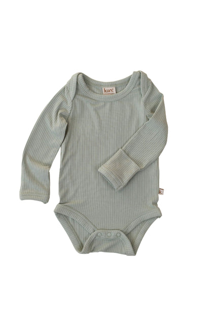 Bamboo Long Sleeve Bodysuit - Sage Clothing Kiin ® 