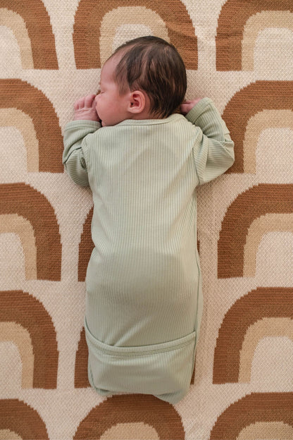 Bamboo Newborn Gown - Sage Clothing Kiin ® 