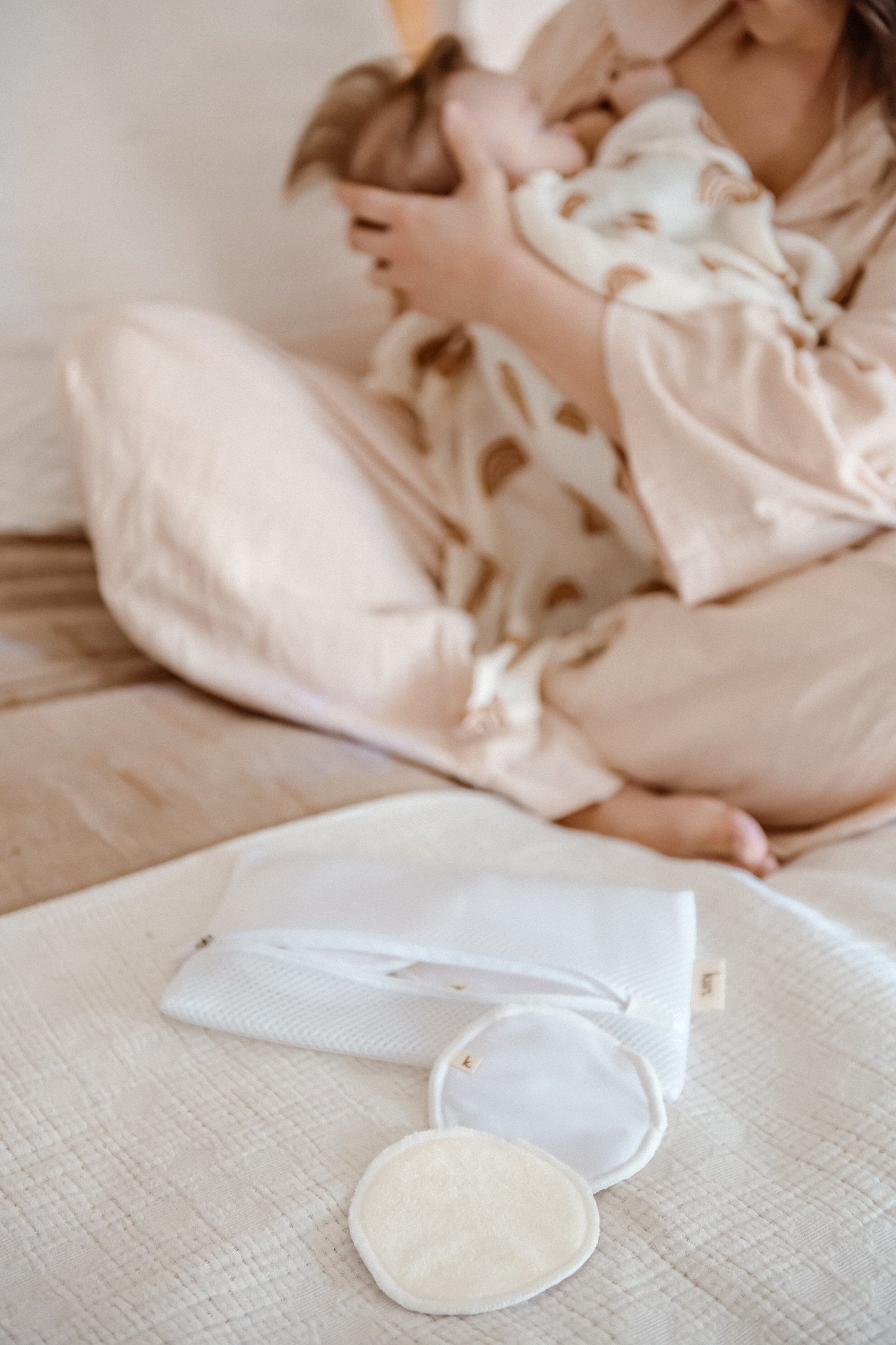 Bamboo Reusable Breast Pads Breastfeeding Kiin ® 