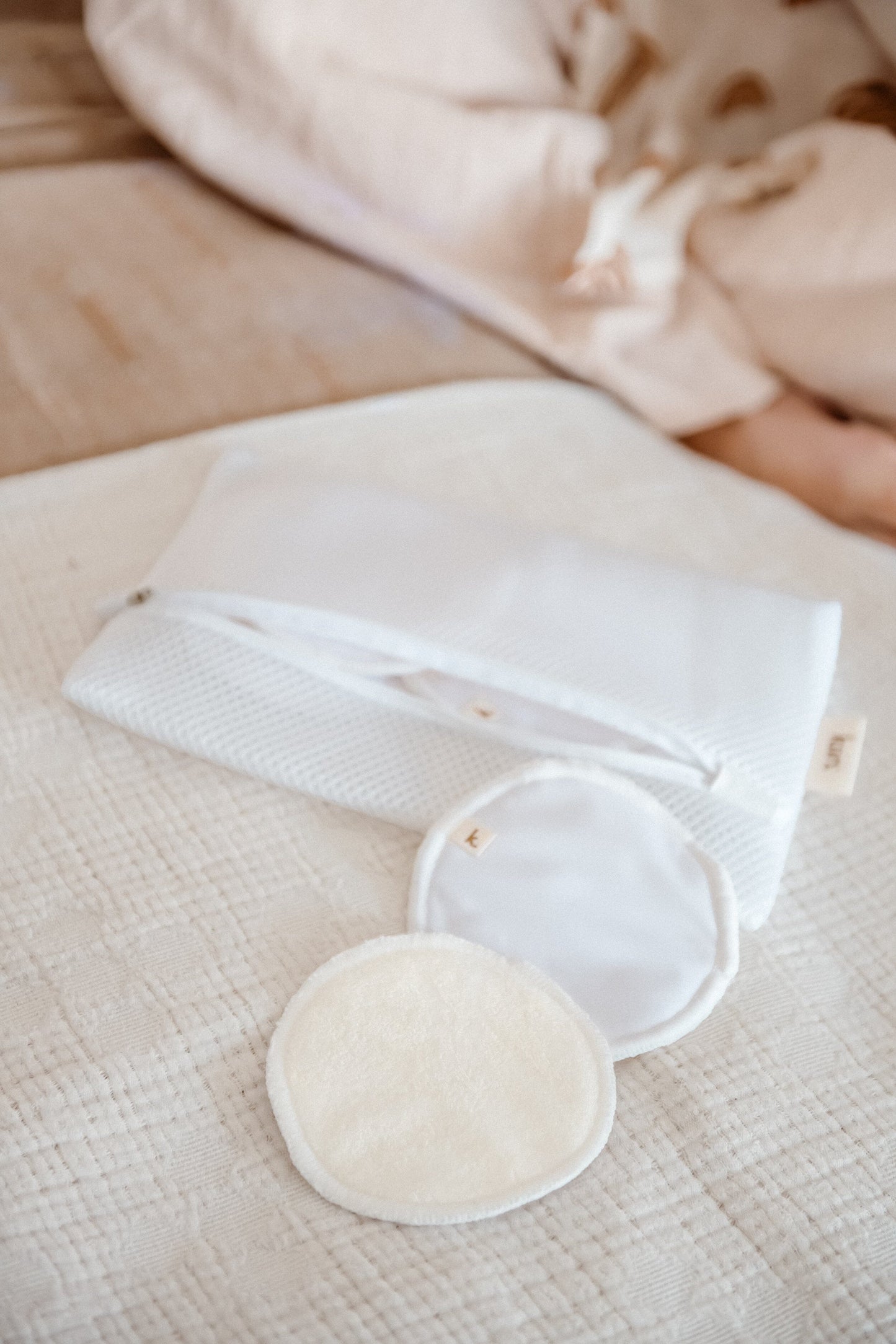 Bamboo Reusable Breast Pads Breastfeeding Kiin ® 