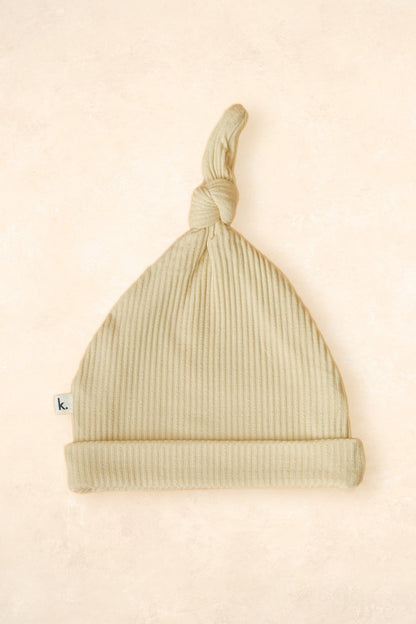 Bamboo Stretch Beanie - OUTLET Bows + Beanies Kiin ® Oat (outlet) 