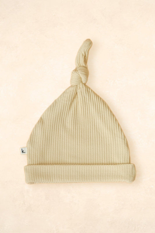 Bamboo Stretch Beanie - OUTLET Bows + Beanies Kiin ® Oat (outlet) 