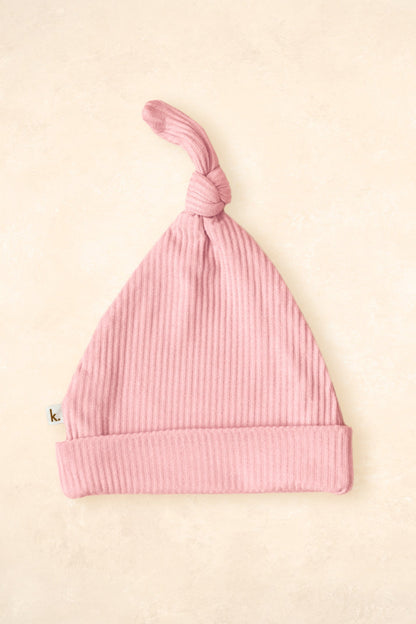 Bamboo Stretch Beanie - OUTLET Bows + Beanies Kiin ® Rose 