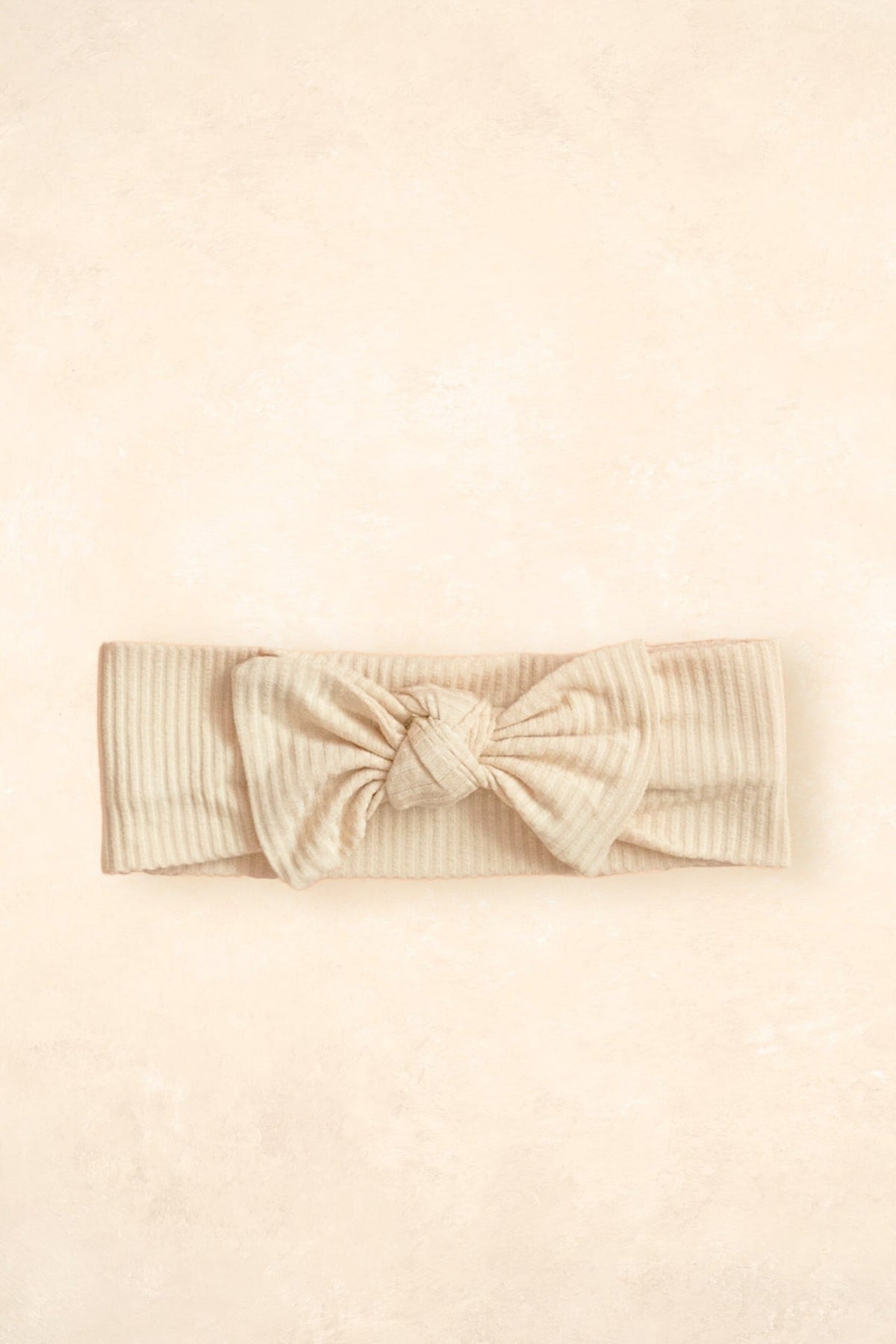 Bamboo Stretch Bow Headband Bows + Beanies Kiin ® Oat 