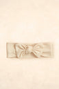 Bamboo Stretch Bow Headband Bows + Beanies Kiin ® Oat 