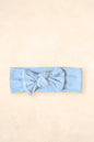 Bamboo Stretch Bow Headband Bows + Beanies Kiin ® Pastel Sky 